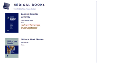 Desktop Screenshot of galenbooks.com